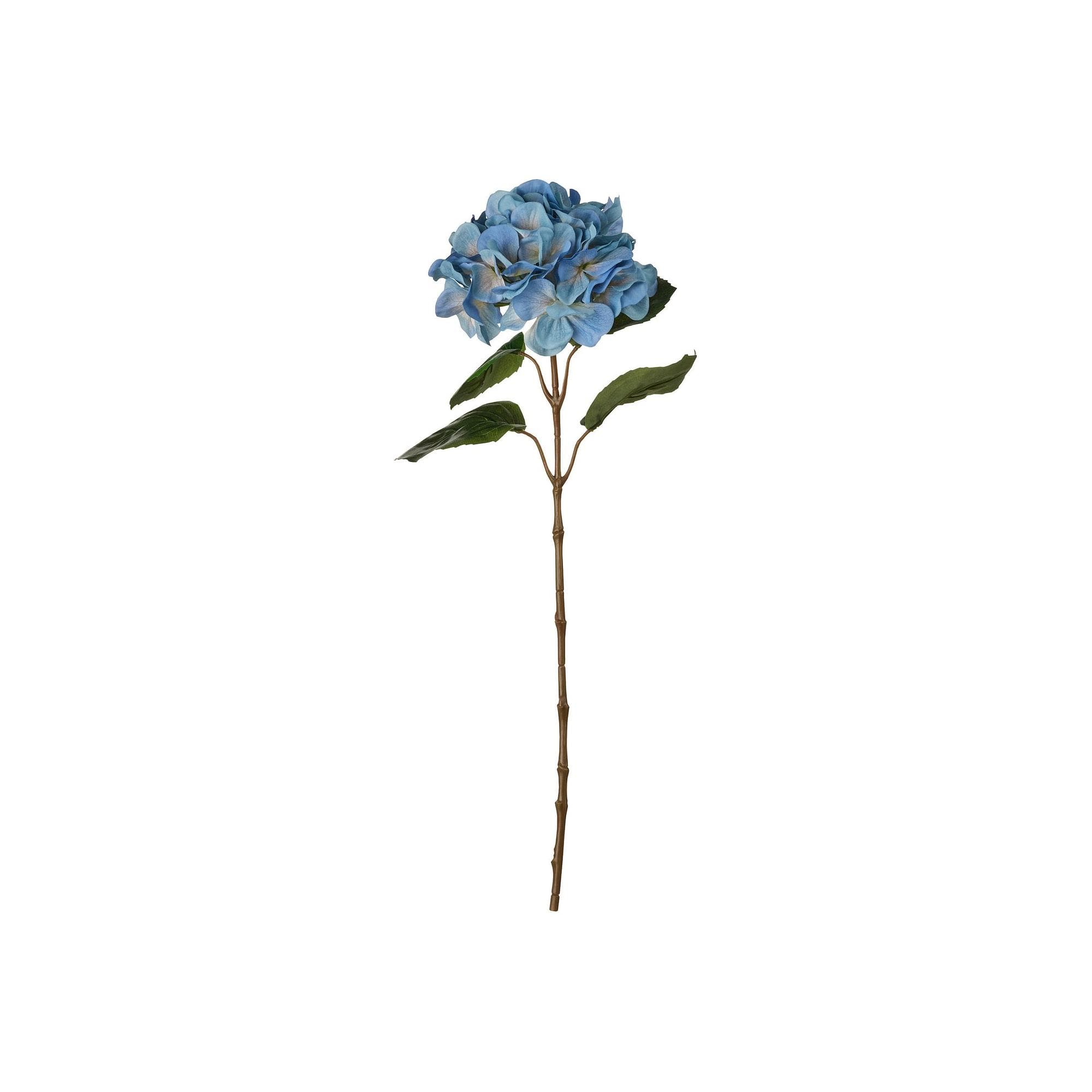 55 Cm Yapay Çiçek - Mavi 55 cm Bitki Türü ortanca Ek Bilgi iç/dış mekan