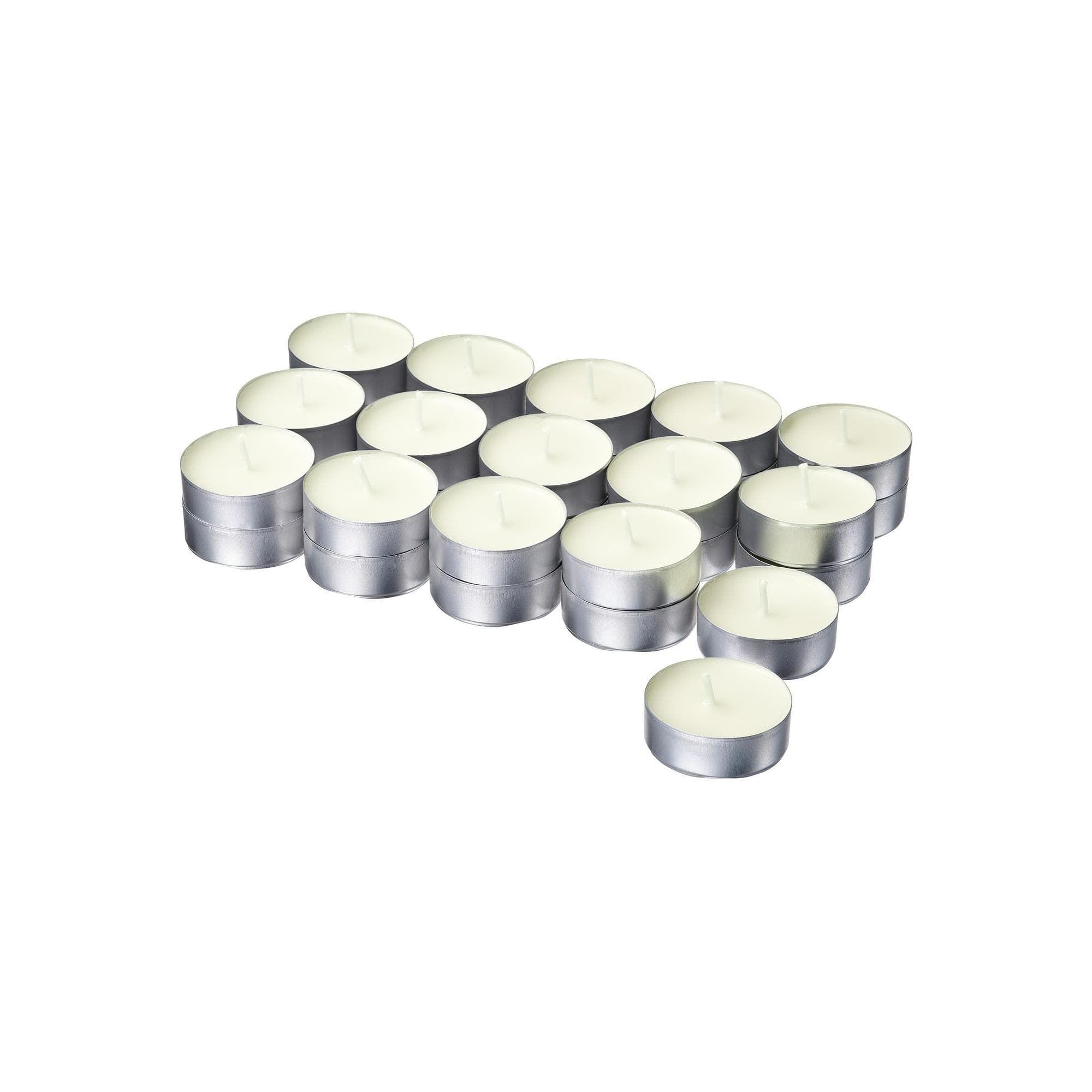 3.5 Saat Kokulu Tealight Mum - Bej 30'lı