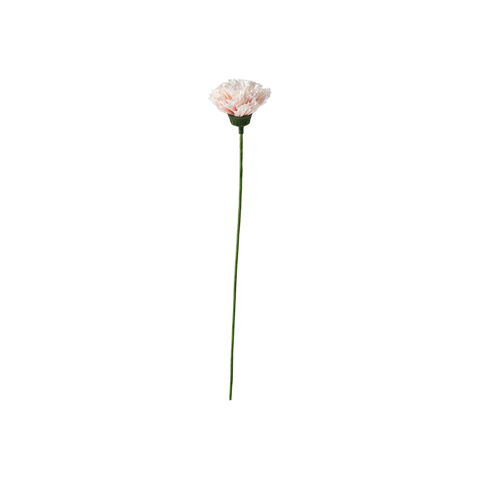40 Cm Yapay Çiçek - Beyaz 40 cm Bitki Türü karanfil