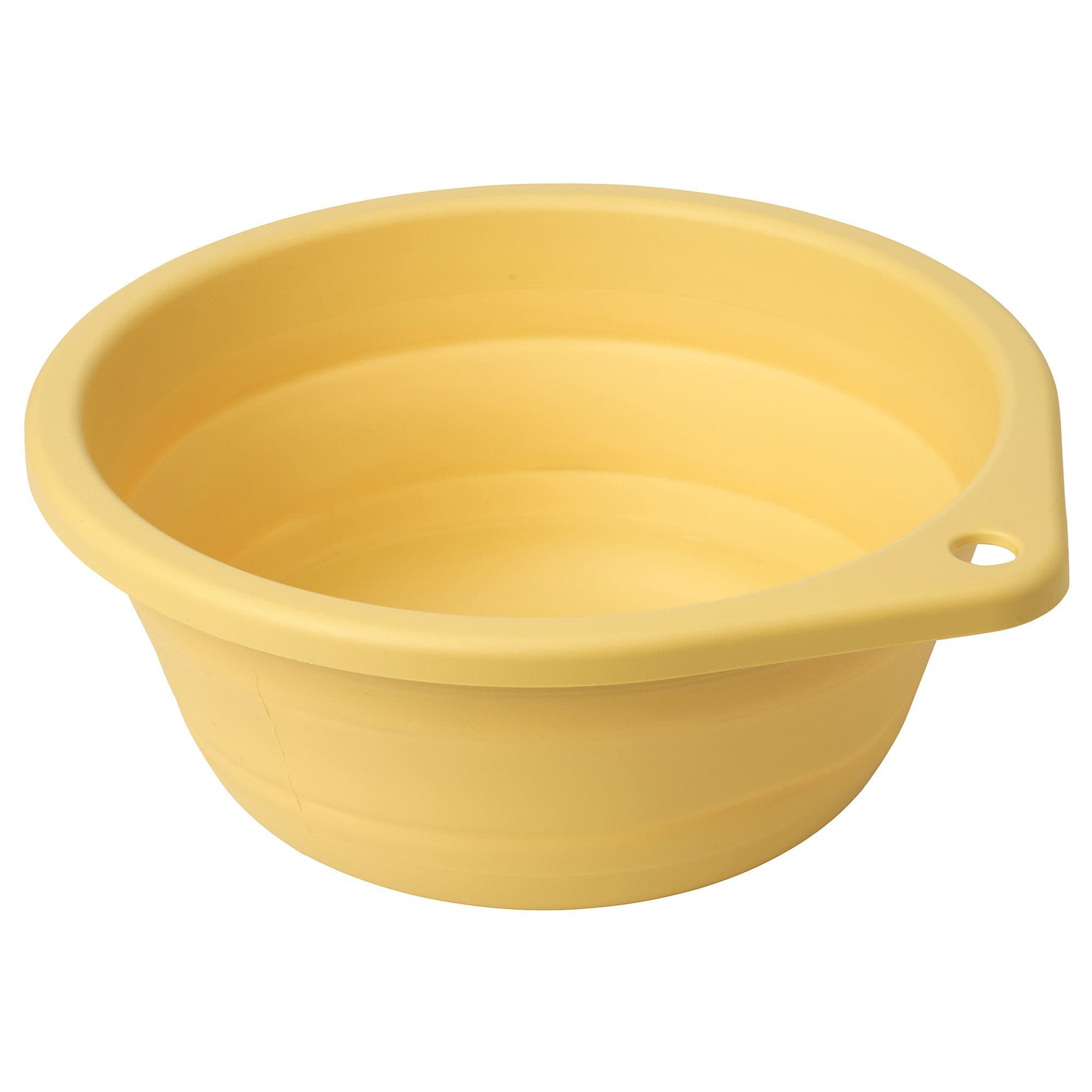 Sarı 27 Cm Leğen - Sarı 27 cm Ek Bilgi katlanabilir