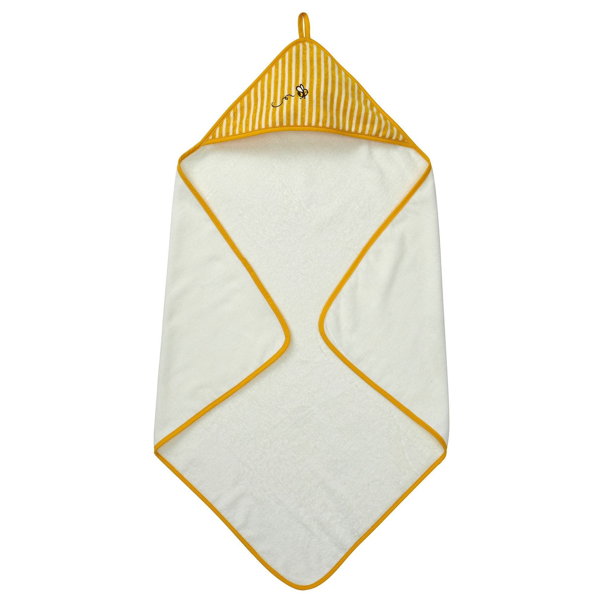 Sarı Bebek Banyo Havlusu - Sarı 80x80 cm