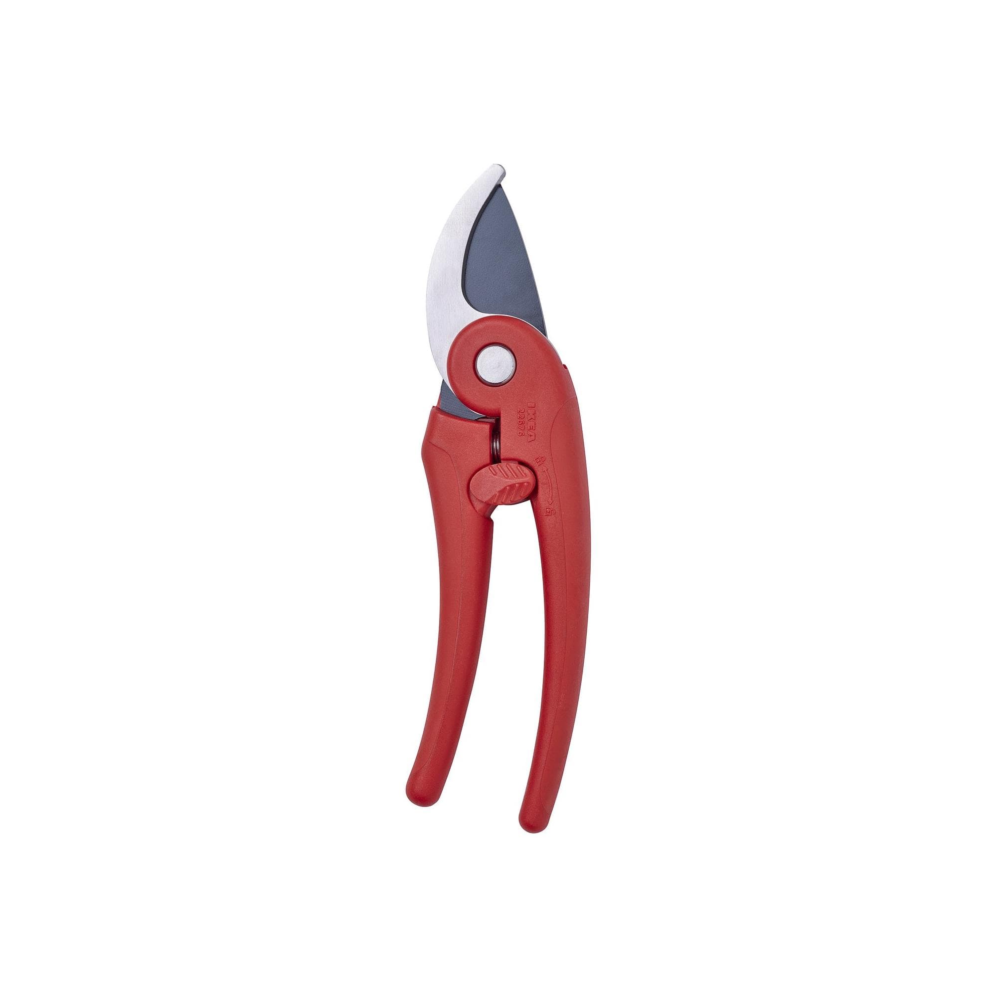 Parlak Kırmızı Budama Makası - Parlak Kırmızı 19 cm